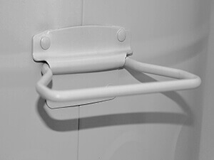 Heavy-Duty Side Handles on Gray Galvanized Steel Trash Can