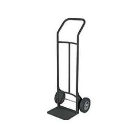 ProSource Hand Truck, 400 lb Weight Capacity, 14 in W x 10 in D Toe Plate, Black