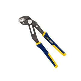 IRWIN 2078112 Groove Lock Plier, 12 in OAL, 2-3/4 in Jaw Opening, Blue/Yellow Handle, Cushion-Grip Handle