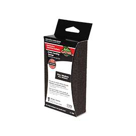 Gator 7309 Sanding Sponge, 5 in L, 3 in W, Fine, Medium, Aluminum Oxide Abrasive