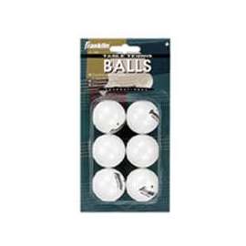 Franklin Sports 57113 Table Tennis Ball, White