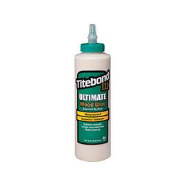 Titebond III 1414 Wood Glue, Brown, 16 oz Bottle