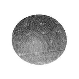 ESSEX SILVER LINE 17SC80 Sanding Disc, 17 in Dia, 80 Grit, Medium, Screen Cloth Backing