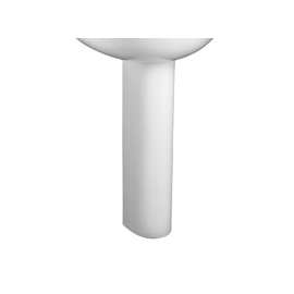 American Standard Evolution Series 731150-400.020 Pedestal Leg, 34-1/2 in L, 22 in W, 18 in H, Vitreous China, White
