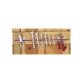 Magnet Source 07662 Magnetic Tool Holder, 24 in L, 3/4 in W, 1-1/8 in H, Steel