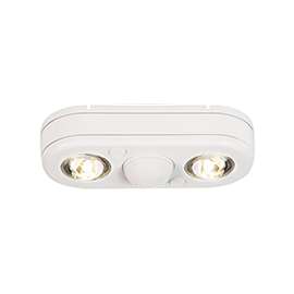 Eaton Lighting ALL-PRO REVOLVE Series REV21850MW Flood Light, LED Lamp, 26.7 W, 120 V, 2150 Lumens