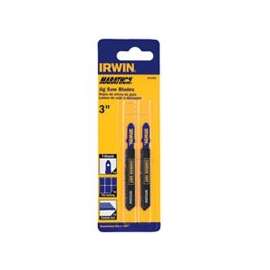 IRWIN MARATHON 3072300 Jig Saw Blade, 3 in L, Carbide Cutting Edge