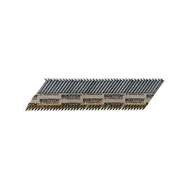 Bostitch PT-16D131FH2 Framing Nail, 3-1/2 in L, Steel, Clipped Head, Smooth Shank