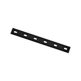 National Hardware N351-457 Mending Plate, 14 in L, 1-1/2 in W, 5/16 Gauge, Steel, Powder-Coated, Carriage Bolt Mounting