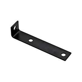 National Hardware 1152BC Series N351-478 Corner Brace, 7-1/2 in L, 1-1/2 in W, 1.6 in H, Steel, 1/8 Thick Material
