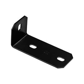 National Hardware 1155BC Series N351-498 Corner Brace, 6.8 in L, 3 in W, 3 in H, Steel, Powder-Coated