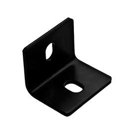 National Hardware 1154BC Series N351-496 Corner Brace, 2.4 in L, 3 in W, 2.4 in H, Steel, 1/8 Thick Material