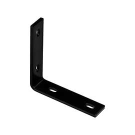 National Hardware 1151BC Series N351-466 Corner Brace, 6-1/4 in L, 1-1/2 in W, 6-1/4 in H, Steel, Powder-Coated