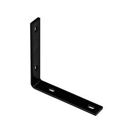 National Hardware 1151BC Series N351-467 Corner Brace, 8-1/4 in L, 1-1/2 in W, 8-1/4 in H, Steel, Powder-Coated