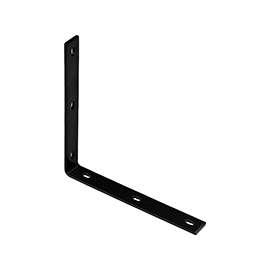 National Hardware 1151BC Series N351-469 Corner Brace, 12-1/4 in L, 1-1/2 in W, 12-1/4 in H, Steel, Powder-Coated