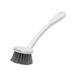 Quickie 103 Cookware Brush, Polyfiber/Steel Bristle, Plastic Handle