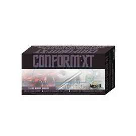 Conform XT Disposable Gloves, Powder Free, Natural Rubber Latex, 5 mil, Large