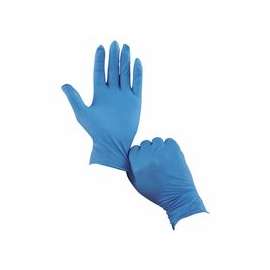 TNT Single-Use Gloves, Powder Free, Nitrile, 5 mil, Small, Blue
