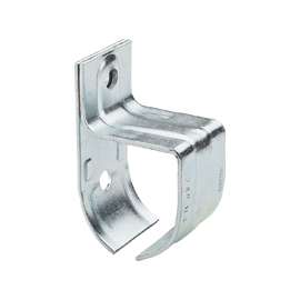 National Hardware N100-006 Round Rail Bracket, Steel, Zinc