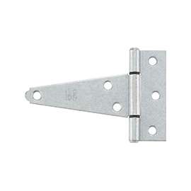 National Hardware N129-338 T-Hinge, Galvanized Steel, Tight Pin, 60 lb
