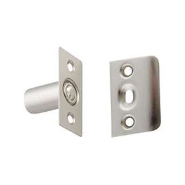National Hardware MPB716 Series N830-282 Ball Catch, Steel, Satin Nickel