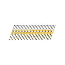 SENCO GD25APBSN Collated Nail, 2-1/2 in L, Steel, Bright Basic, Full Round Head, Smooth Shank