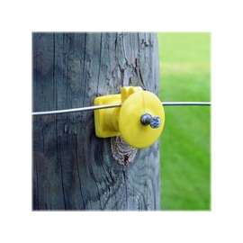 Zareba Fi-Shock IWKNY-FS Economy Insulator with Nails, Yellow