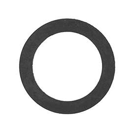 Danco 36344B Hose Washer, 5/8 in ID, 1/16 in OD, 1/8 in Thick, Rubber