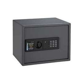 ProSource S-30ES Digital Electronic Safe, 15 in W x 11-13/16 in D x 11-13/16 in H Exterior, Solid Steel, Powder-Coated