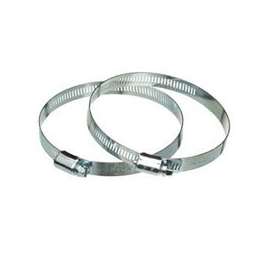 DUNDAS JAFINE MC4ZW Worm Gear Clamp, Galvanized Steel