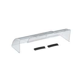 DUNDAS JAFINE AD96ZW Air Deflector, 14 in L, 8 to 14 in W, Plastic, Clear