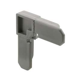 Prime-Line PL 14258 Square Cut Screen Frame Corner, Plastic, Gray, For: PL14039 Screen Frame