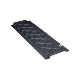 ProVent UPV14480 Roof Ventilator, 48 in OAL, 14 in OAW, 15 sq-in Net Free Ventilating Area, Plastic, Black