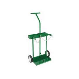 Dual-Cylinder Carts with Double-Reinforced Frames, Holds 8 in to 8.5 in Diameter Cylinder