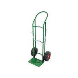 Cylinder Trucks, Holds 9.5"-12"dia. Cylinder, 10" x 4" Solid  Wheels