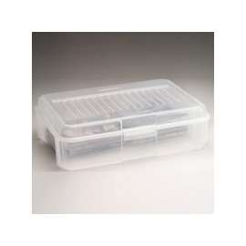 Rubbermaid RMOC018001 Storage Container, 1.8 gal Capacity, Clear