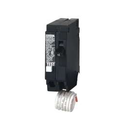 Siemens Murray MP115GFA GFCI, Type MP-GT Circuit Breaker, 120 V, Instantaneous Trip, Plug-In Mounting