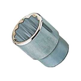 Vulcan MT-SM6032 Drive Socket, 32 mm Socket, 3/4 in Drive, 12-Point, Chrome Vanadium Steel, Chrome