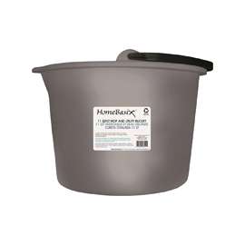 Simple Spaces 8011 Mop Bucket, 11 qt Capacity, Oblong, Recycle Polypropylene Bucket/Pail, Aqua