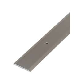 M-D 49010 Saddle Threshold, 36 in L, 1-3/4 in W, Aluminum, Satin Nickel