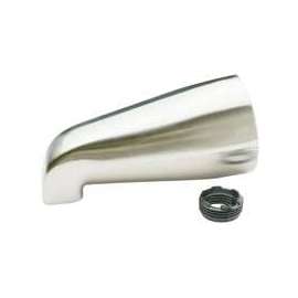 Plumb Pak PP825-30BN Bathtub Spout, Brushed Nickel