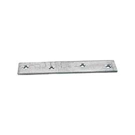 ProSource MP-Z04-C4PS Mending Plate, 4 in L, 7/8 in W, Steel, Screw Mounting