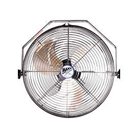 MaxxAir HVWM 18 Wall-Mount Fan, 120 V, 3-Blade, 3-Speed, 1350 cfm Low, 1400 cfm Medium, 1450 cfm High Air