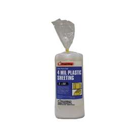 Frost King P350CW Polyethylene Sheeting, 50 ft L, 3 ft W, Clear