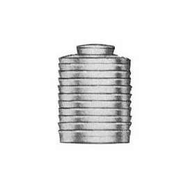 Relief Fittings, Straight, 1/2 in, Male/Male, 1/8 in (PTF), 5 psi