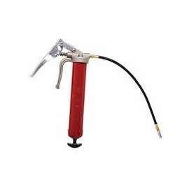 Professional Pistol Grip Grease Guns, 16 oz, 7,500 psi, Hose/Coupler, Grease
