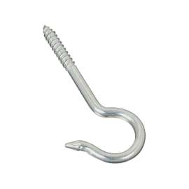 National Hardware 2040BC N220-509 Ceiling Hook, 60 lb Working Load, #3, Steel, Zinc