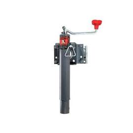 BULLDOG 151443 Trailer Jack, 2000 lb Lifting, 1 ft 9 in Max Lift H, 27.7 in OAH, Steel