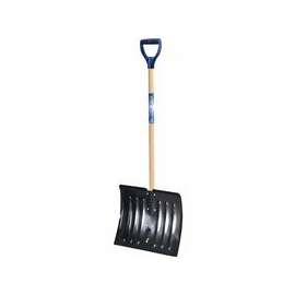 Arctic Blast Snow Pushers/Shovels, 14 1/2 X 18 Blade, Wood Poly D-Grip Handle