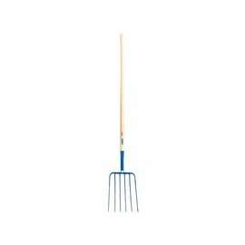 Manure/Compost & Hay Forks, 6-oval tine, 48 in handle
